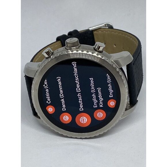 Fossil Gen 3 Authentic Genuine Smart Watch Custom Band FTW4000 DC743 - Picture 7 of 12